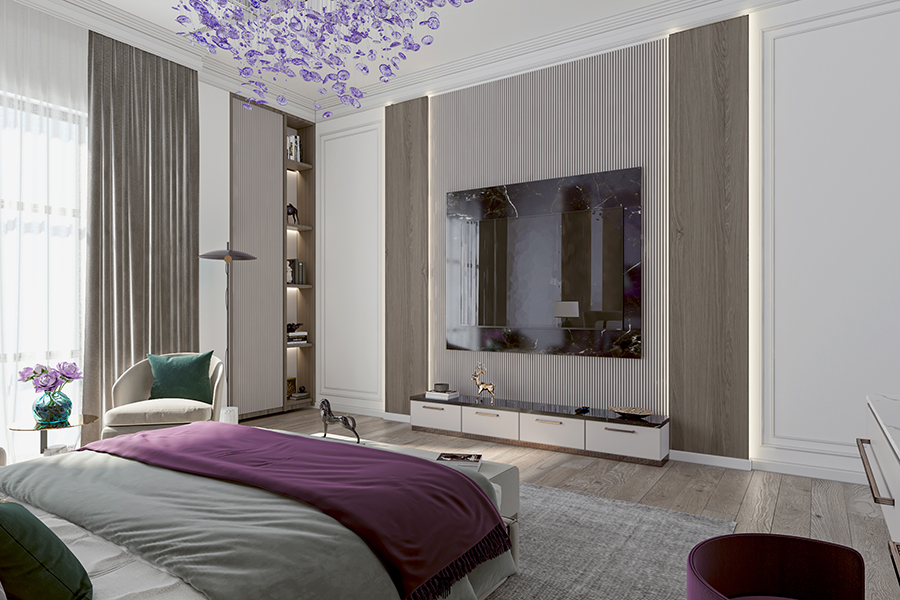azure opulence bedroom