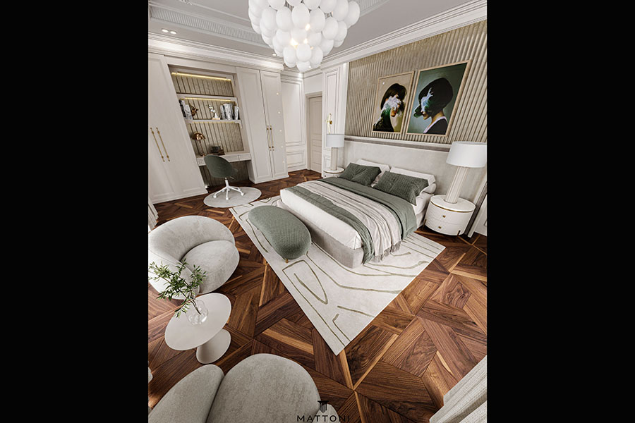 serene bedroom