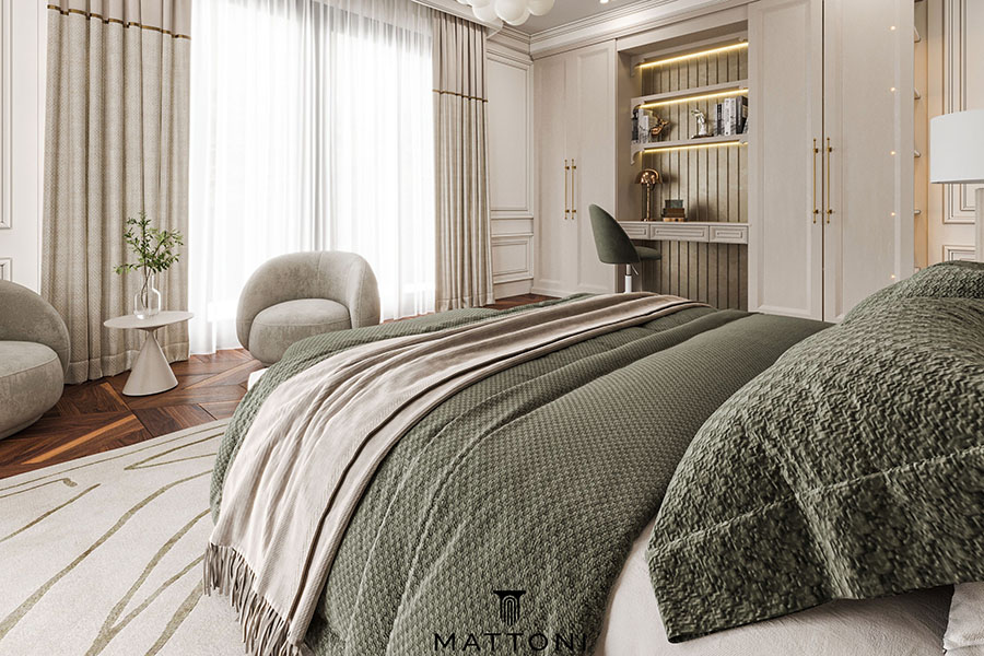 serene bedroom